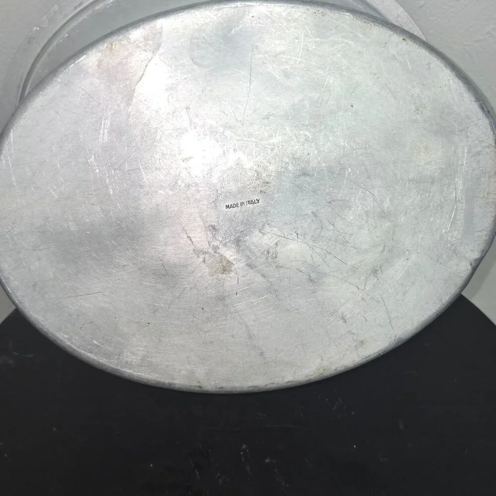 Aluminum, 3 Pc Set, 6 Quart, Cooker/ Steamer Made in Italy. Preowned, Shows wear - Picture 4 of 5